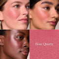 A shade comparison of   variant: Rose Quartz