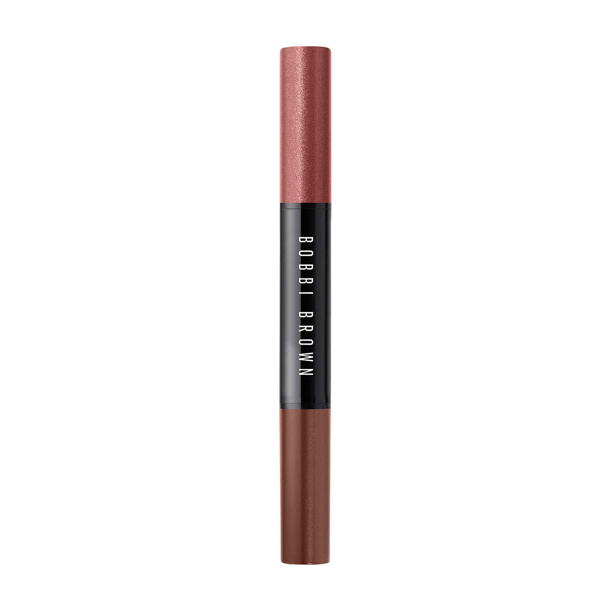 Image of a closed Bobbi Brown Dual-Ended Long-Wear Cream Shadow Stick variant: Rusted Pink/Cinnamon