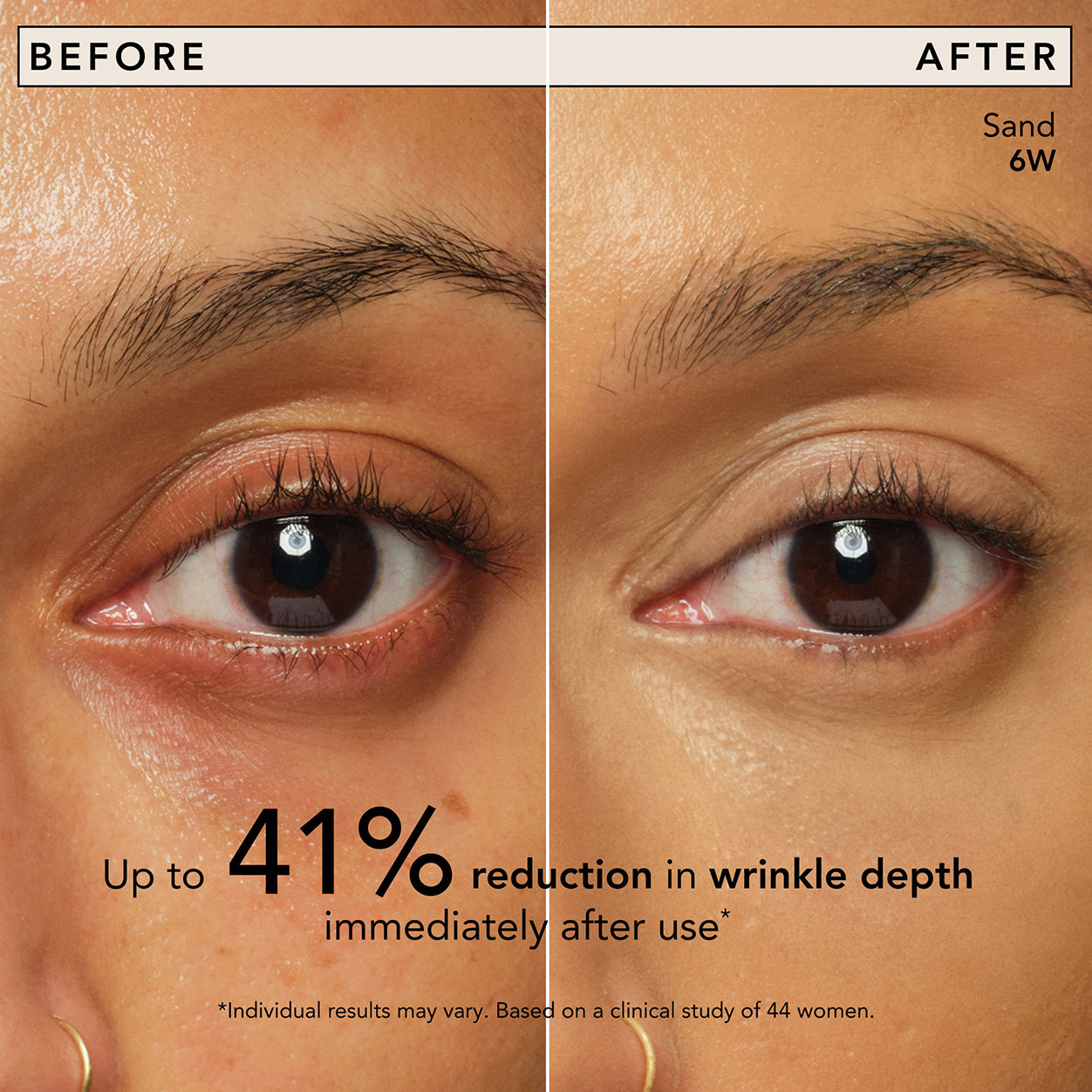 Packette image of  Bio Lifting Hydrating Brightening Concealer with Smoothing Peptides variant: Sand