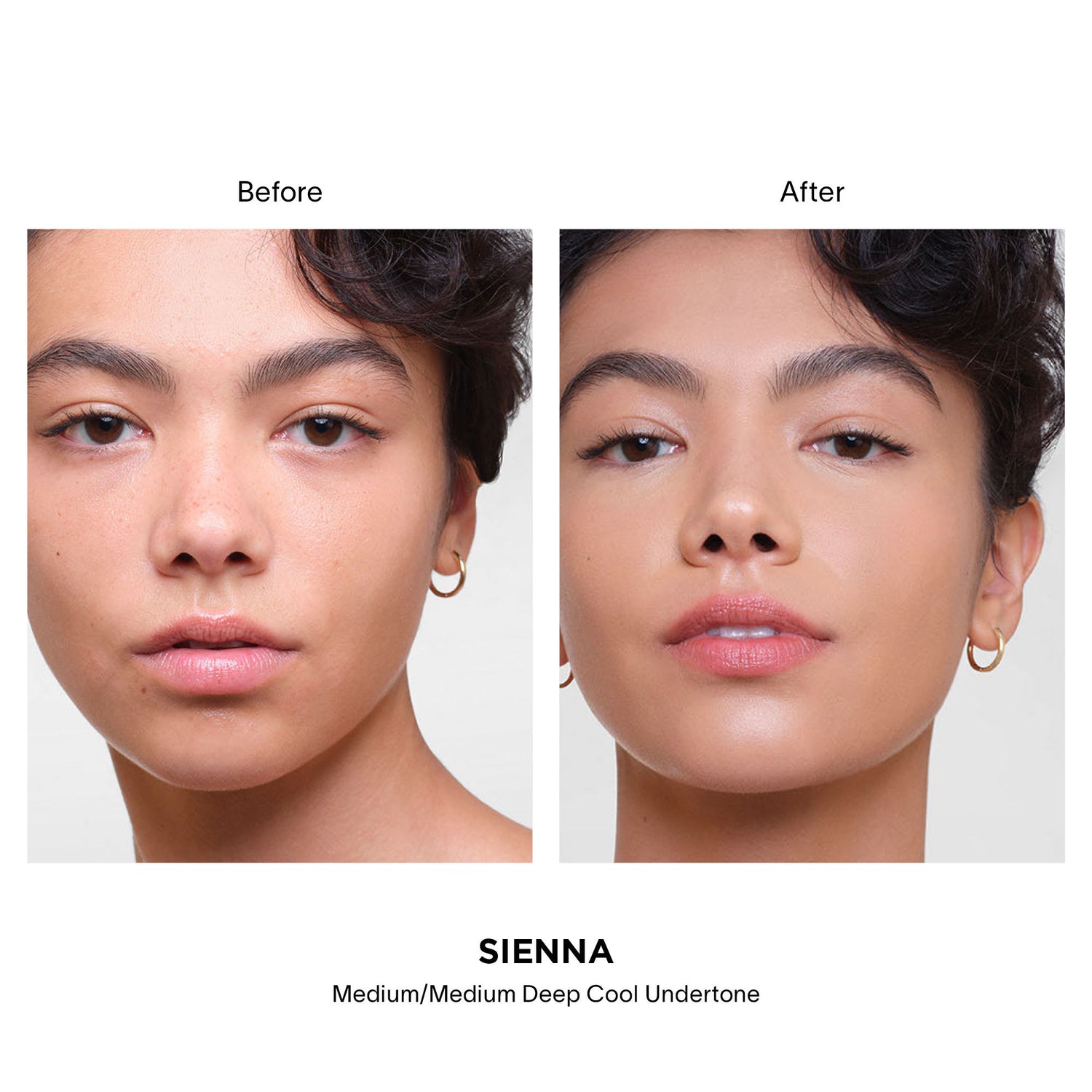 Before and after results of using   variant: Sienna 6.5