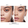 Before and after results of using Hourglass Vanish Airbrush Concealer variant: Sienna 6.5