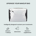 Lifestyle image of Wellinsulated Performance Beauty Bag Large  variant: Silver