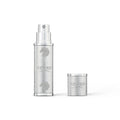 Image of an open Creed Refillable Travel Perfume Atomizer variant: Silver