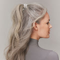 Model image of Slip Skinny Scrunchies variant: Silver