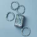 Top-view image of Slip Skinny Scrunchies variant: Sky Blue
