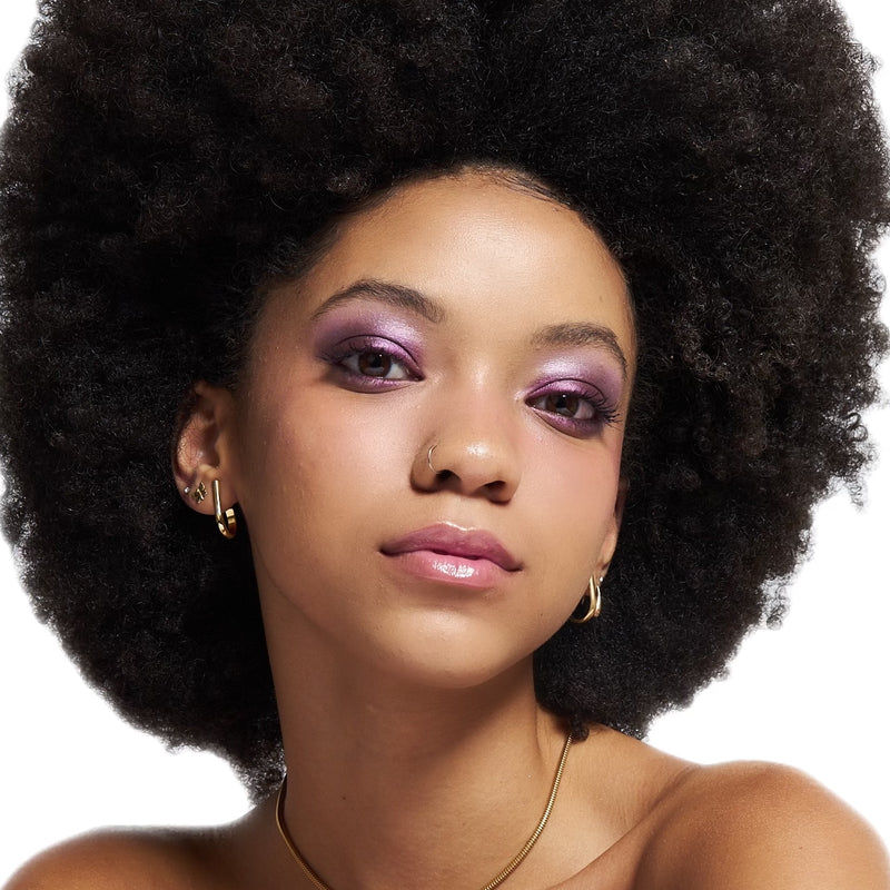 Model image of Neen Pretty Shady Pressed Pigment Trio variant: Soho Trio