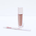 Image of a closed Neen Silicone Bag + Charms Lip Gloss and Liner Combo (Limited Edition) variant: Spring and Malt