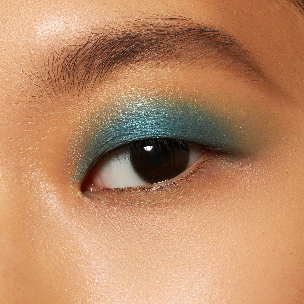 Model image of Neen Pretty Shady Pressed Pigment variant: Sprout