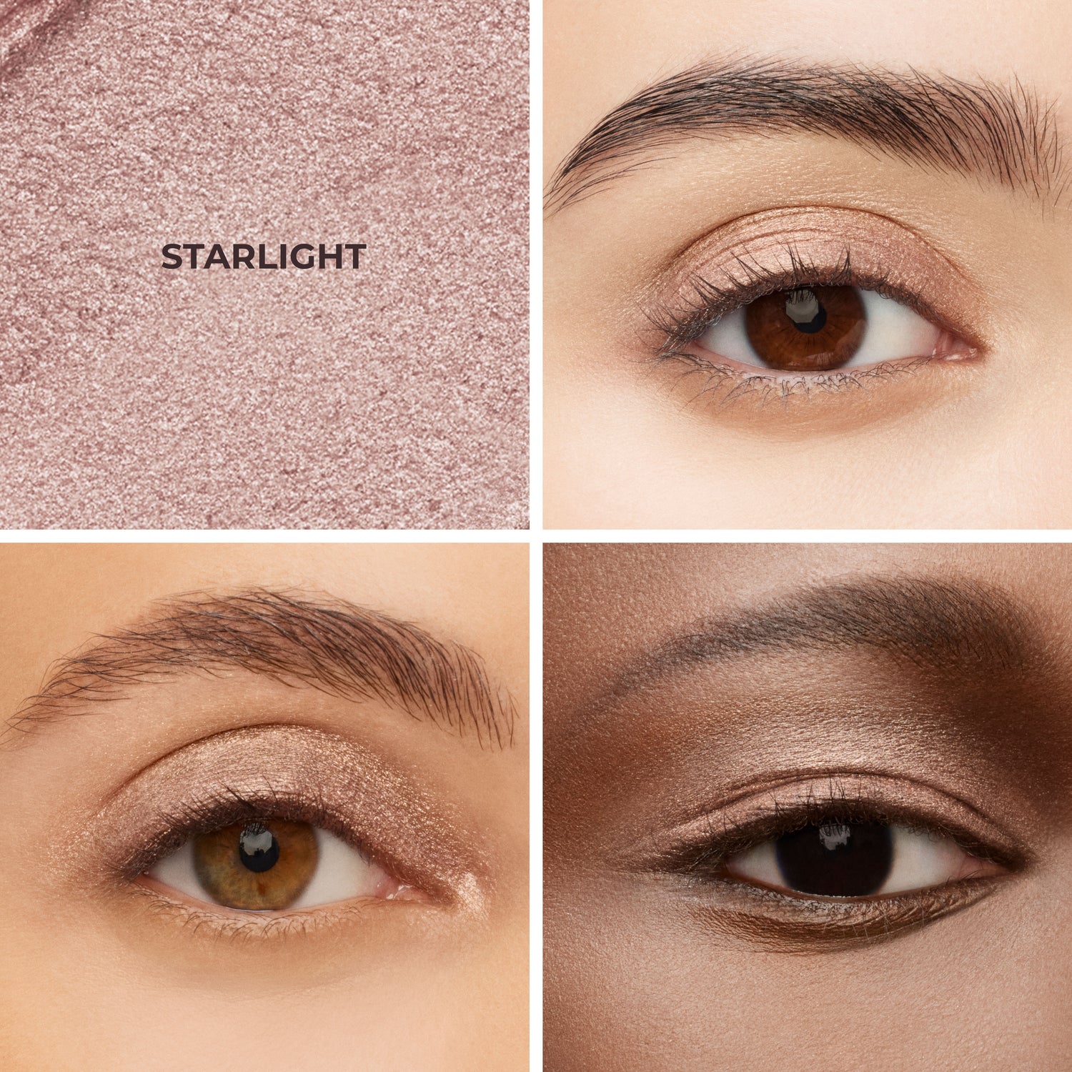 Model image of Laura Mercier Caviar Stick Eyeshadow variant: Starlight