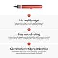 Lifestyle image of Dyson Airstrait Straightener variant: Strawberry Bronze and Blush Pink