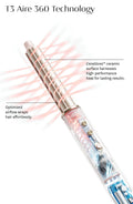 Back image of T3 Aire 360 Ceramic Air Styler Blowout Kit variant: Sugar Plum (Limited Edition)