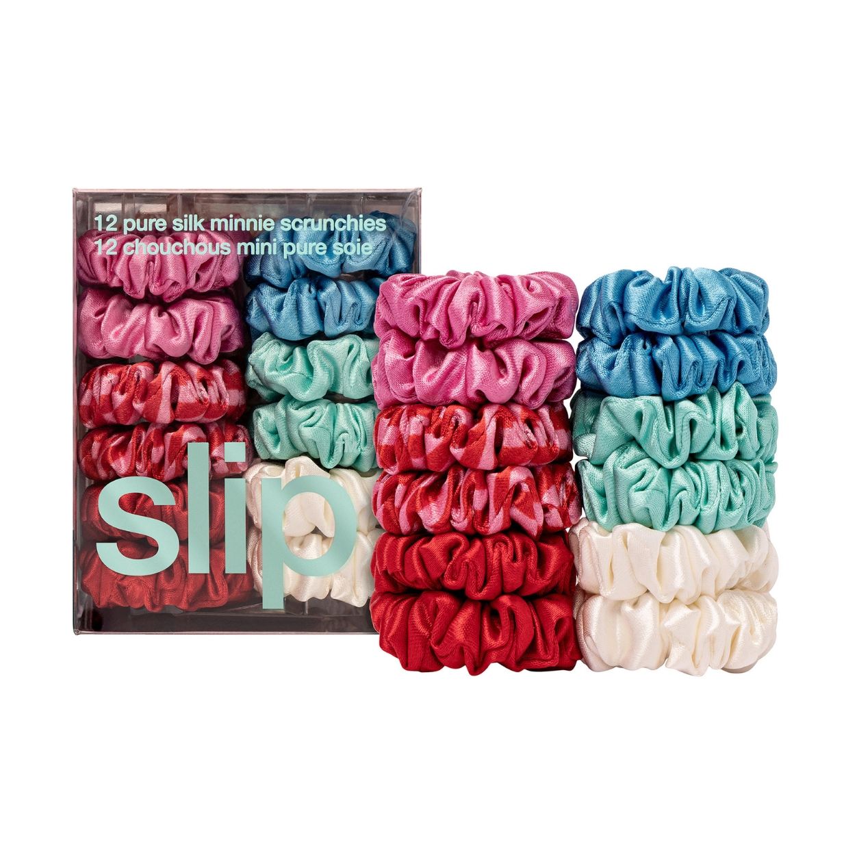 Slip Pure Silk Minnie Scrunchies variant: Sundown (Limited Edition) main image