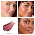 Model image of Jane Iredale ColorLuxe Liquid Blush variant: Sweet Jane