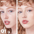 Before and after results of using   variant: Tone 1 N