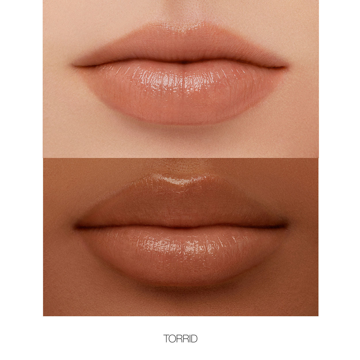 Model image of Nars Afterglow Lip Balm variant: Torrid