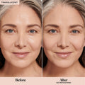 Before and after results of using   variant: Translucent