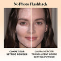 Before and after results of using   variant: Translucent