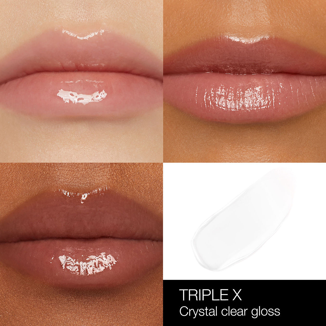 Model image of Nars Afterglow Lip Shine variant: Triple X