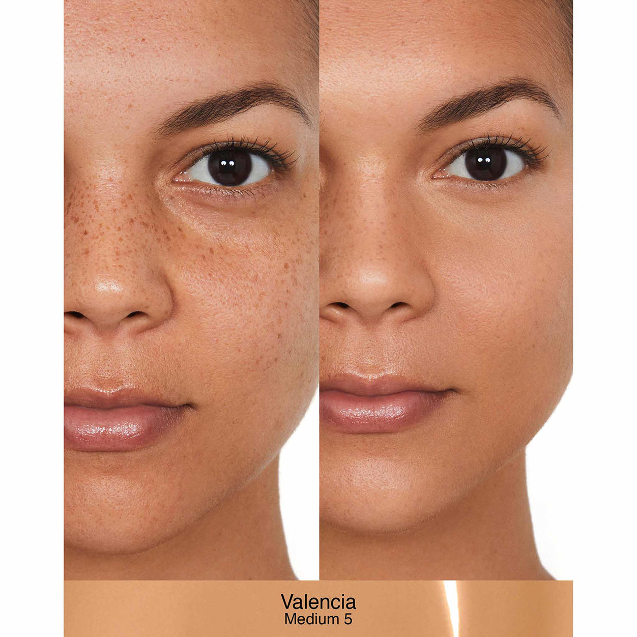 Before and after results of using   variant: Valencia M5