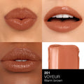 Model image of Nars Afterglow Sensual Shine Lipstick variant: Voyeur - 201