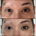 Before and after results of using RMS Beauty Revitalize Hydra Concealer variant: WN012