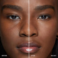 Before and after results of using Bobbi Brown Intensive Serum Foundation SPF 40/30 variant: Walnut