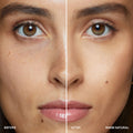 Before and after results of using Bobbi Brown Intensive Serum Foundation SPF 40/30 variant: Warm Natural