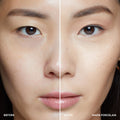 Before and after results of using Bobbi Brown Intensive Serum Foundation SPF 40/30 variant: Warm Porcelain