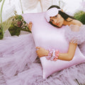 Model image of Slip Pure Silk Queen Pillowcase variant: Wildflower