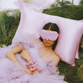 Model image of Slip Pure Silk Queen Pillowcase variant: Wildflower