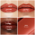 A shade comparison of Hourglass Phantom Volumizing Glossy Balm variant: Wish 95