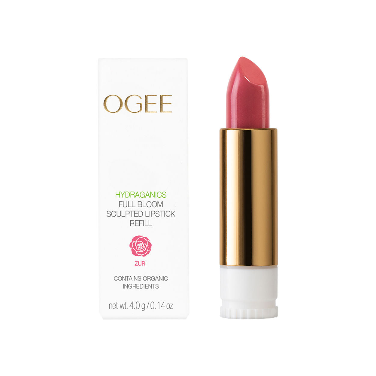 Ogee Full Bloom Sculpted Lipstick Refill variant: Zuri main image