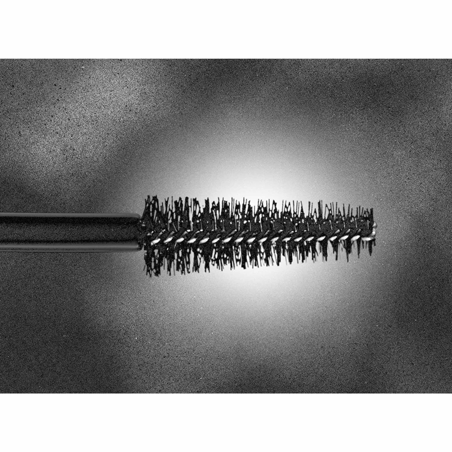 Hourglass Caution Extreme Lash Mascara Size variant: Full swatch image .  This product is in the color black