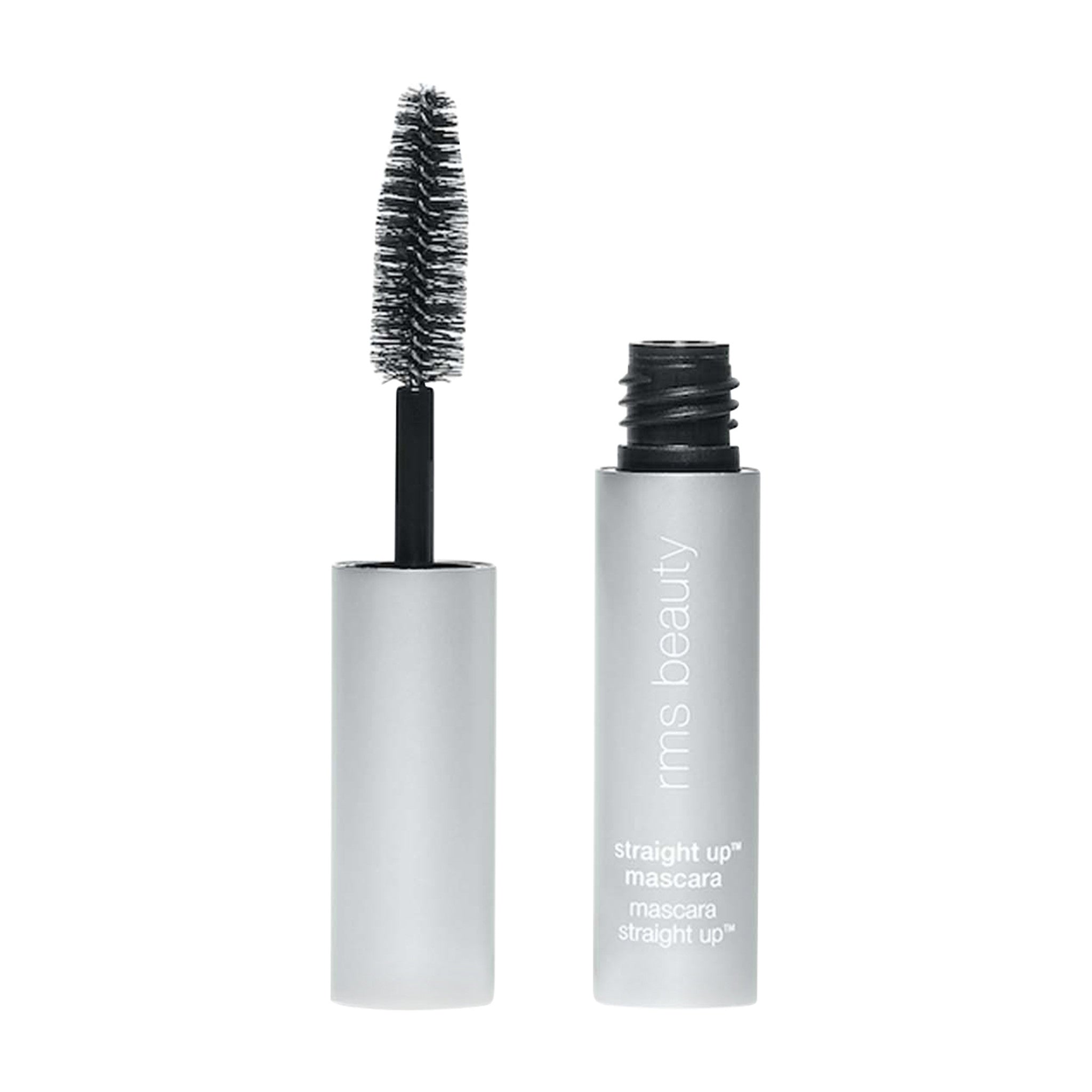 RMS Beauty Straight Up Volumizing Peptide Mascara Size variant: Travel main image. This product is in the color black