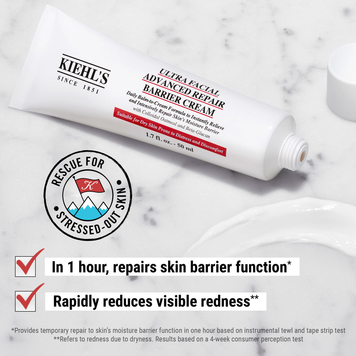 Kiehl's Since 1851 Ultra Facial Advanced Repair Barrier Cream .