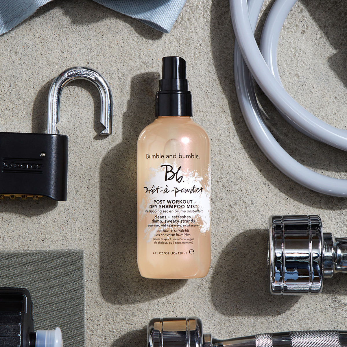 Bumble and Bumble Pret-a-Powder Post Workout Dry Shampoo Mist .