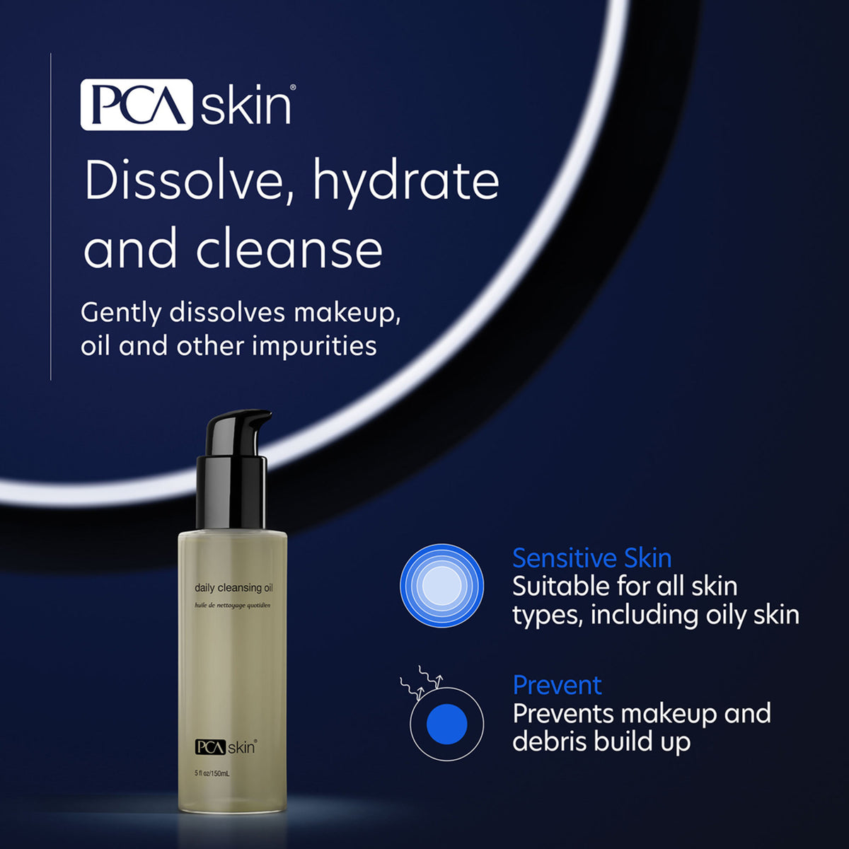 PCA Skin Daily Cleansing Oil .