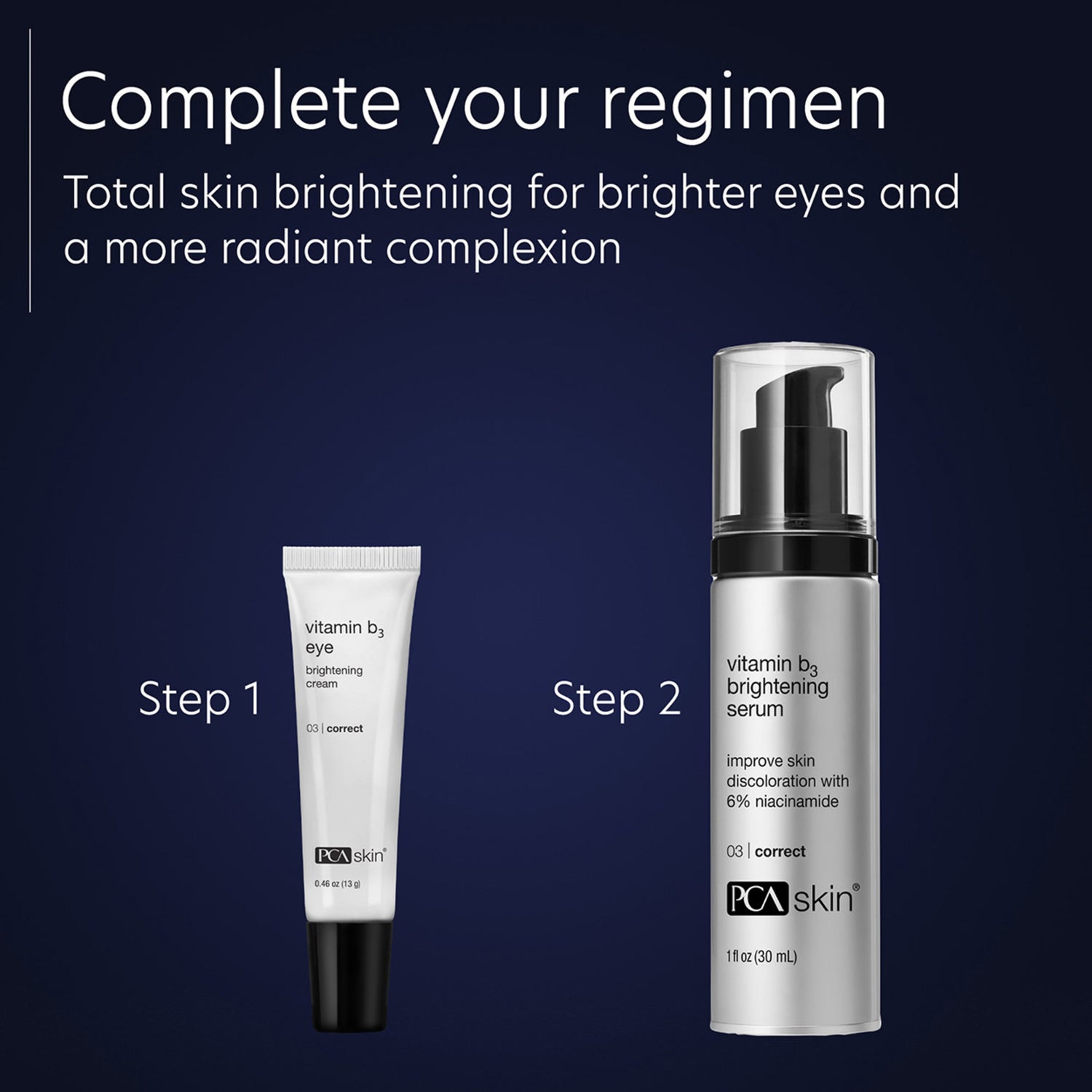 PCA Skin Vitamin B3 Eye Brightening Cream .