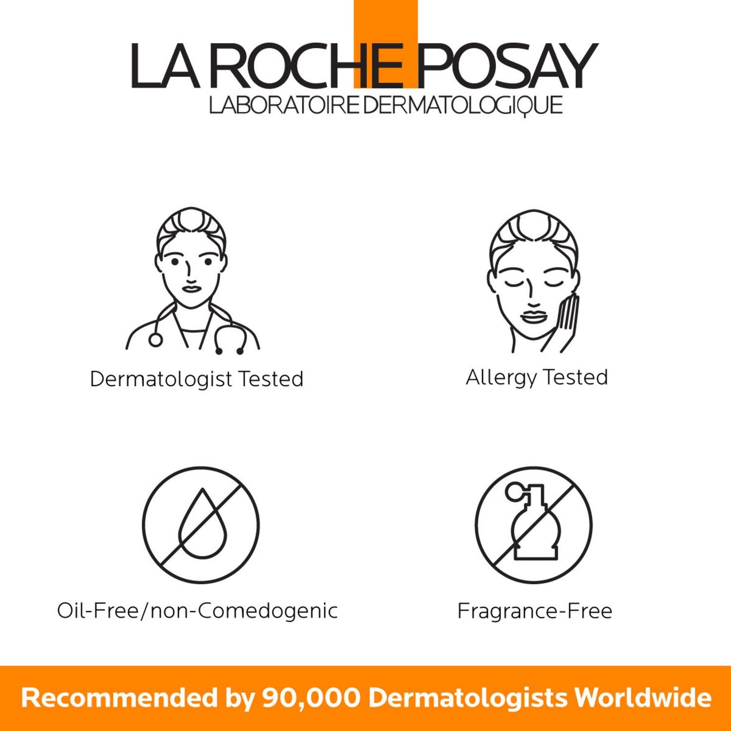 La Roche-Posay Anthelios Ultra-Light Fluid Face Sunscreen SPF 60 .