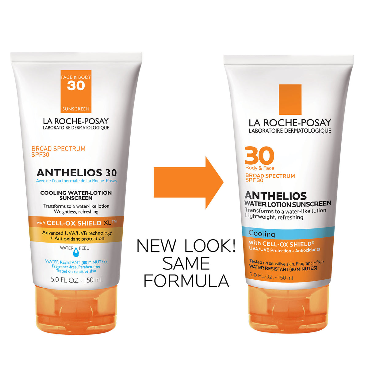 La Roche-Posay Anthelios Cooling Water Lotion Sunscreen SPF 30 .