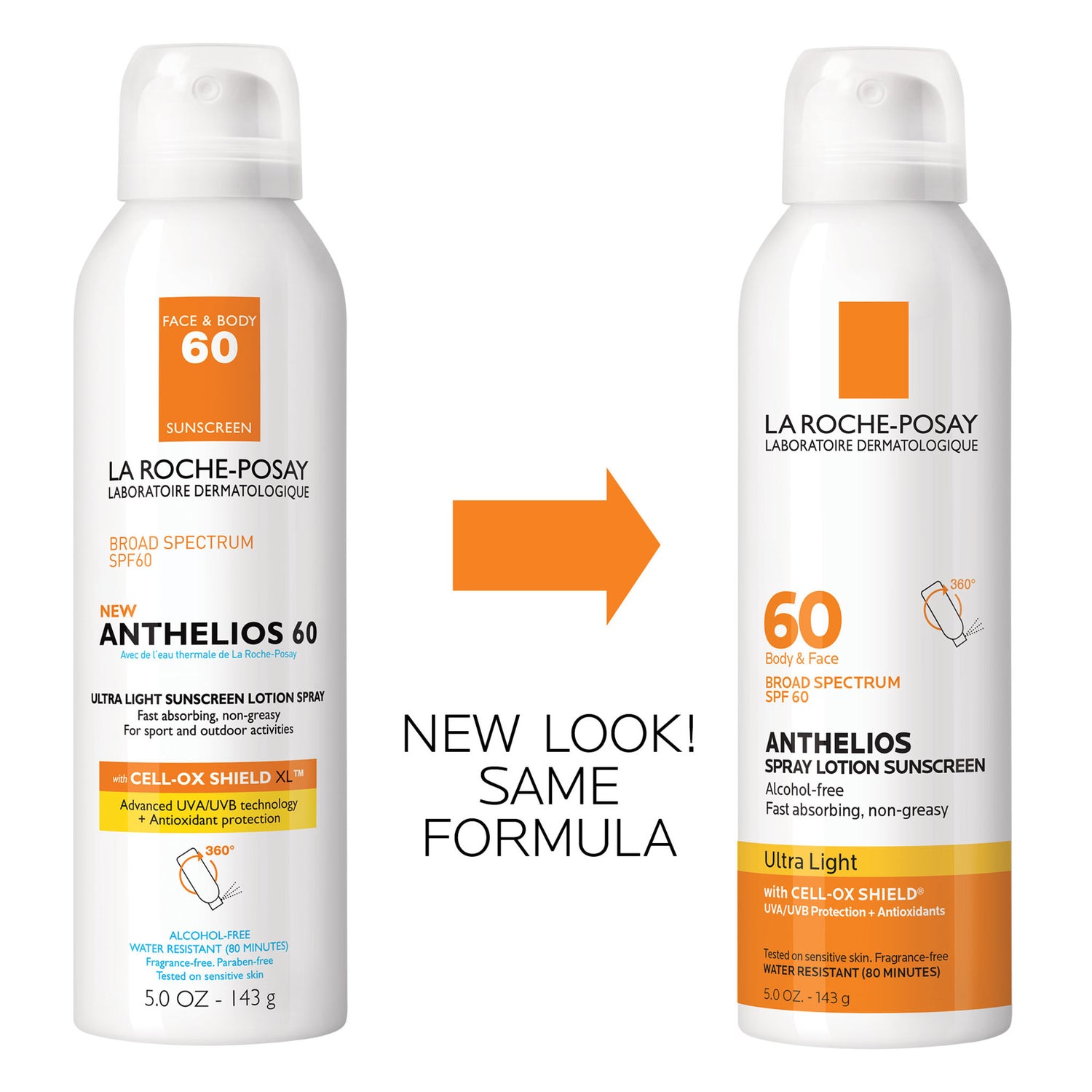 La Roche-Posay Anthelios Lotion Spray Sunscreen SPF 60 .