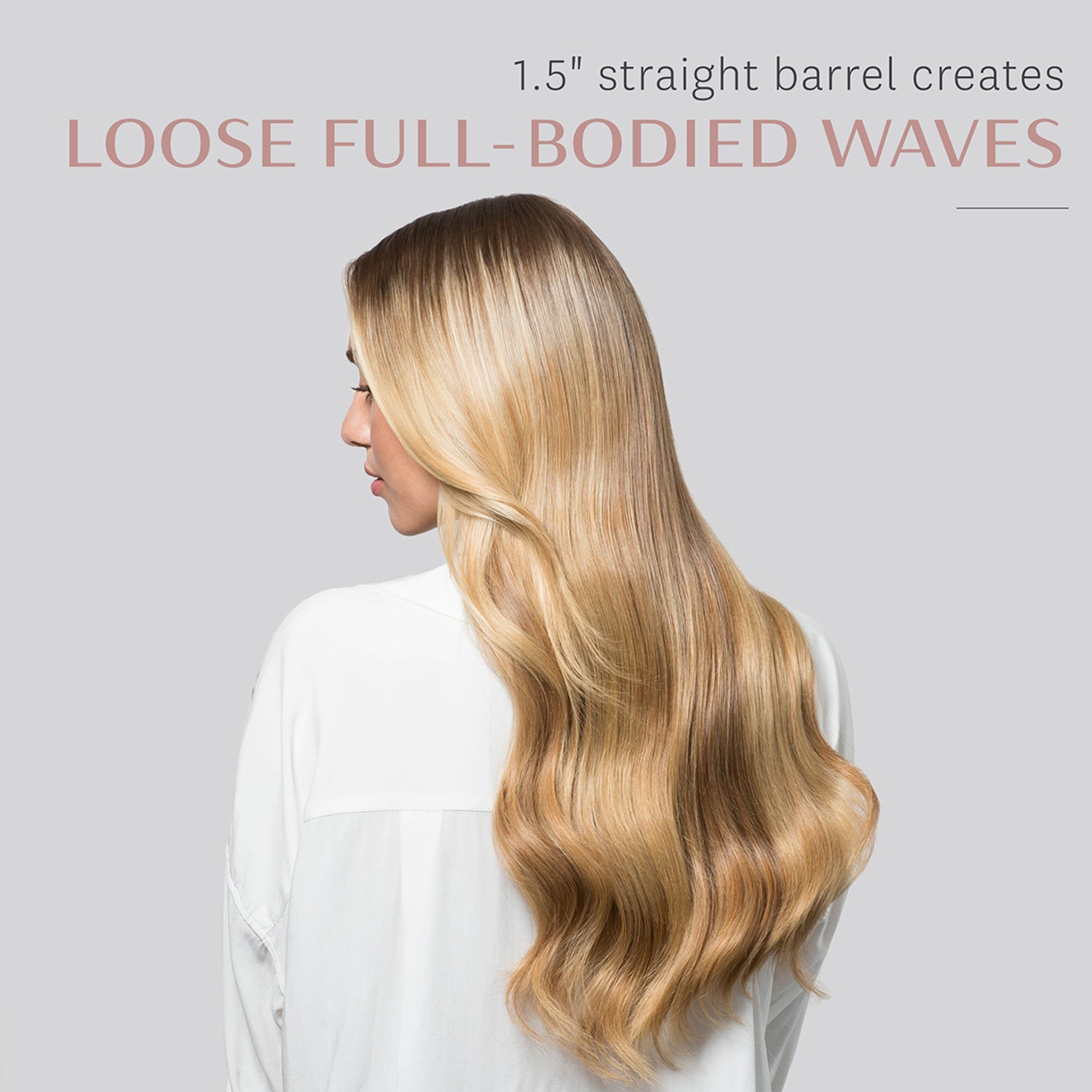 T3 Loose Waves 1.5" Straight Barrel .