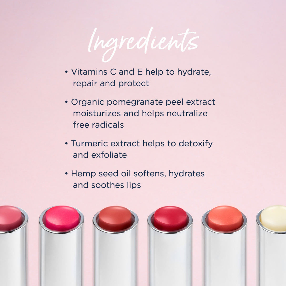 Lune+Aster Tinted Lip Balm . This product is in the color pink