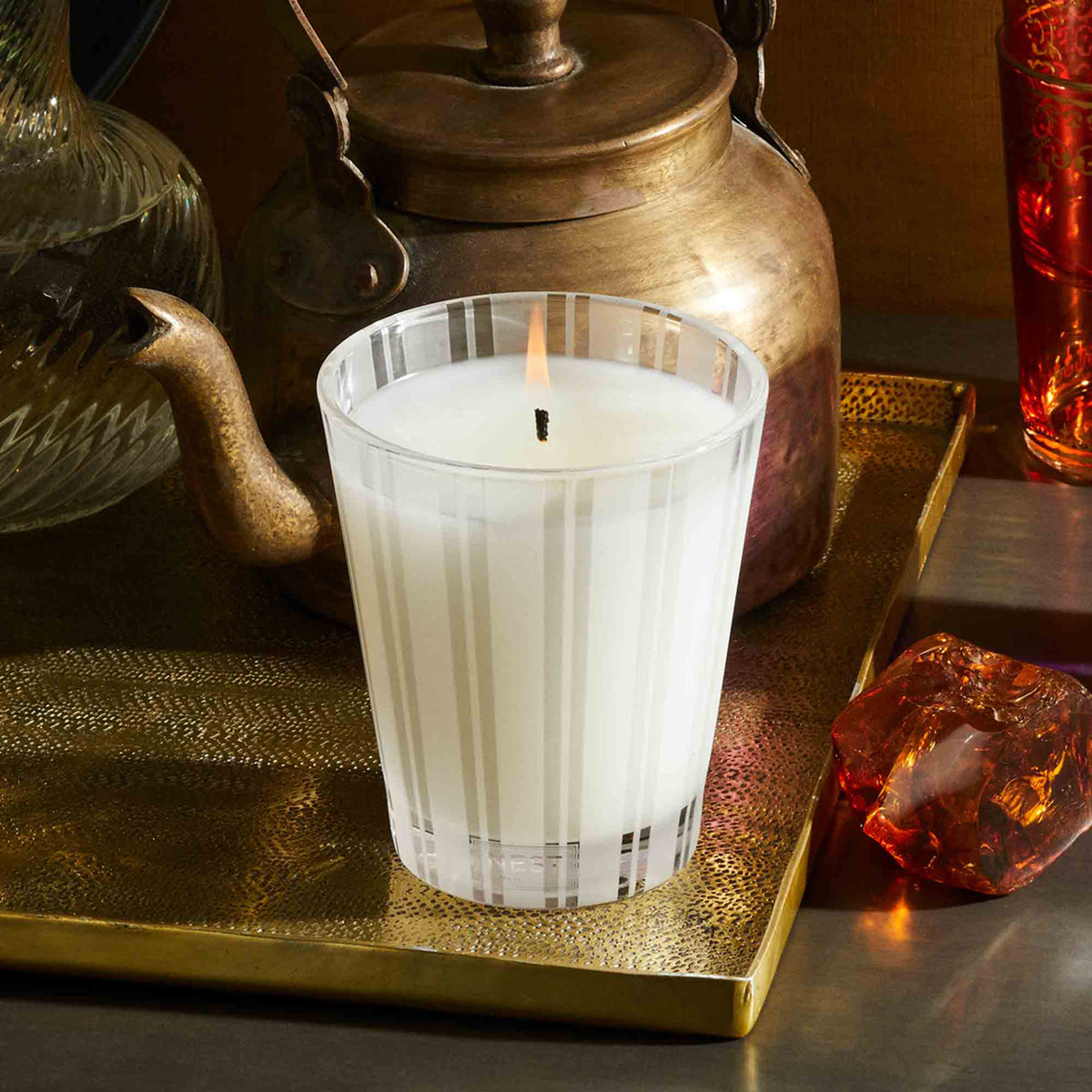 Nest Moroccan Amber Candle .