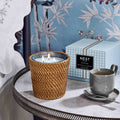 Limited edition Nest Rattan Driftwood and Chamomile Candle (Limited Edition) .