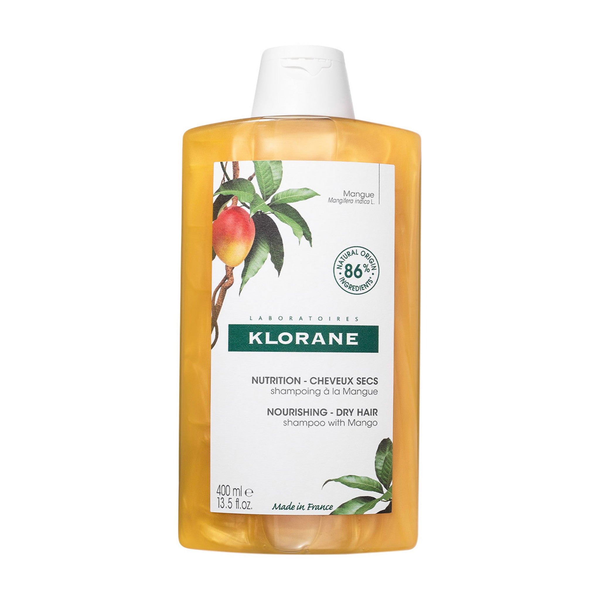 Klorane Nourishing Dry Hair Shampoo With Mango main image.