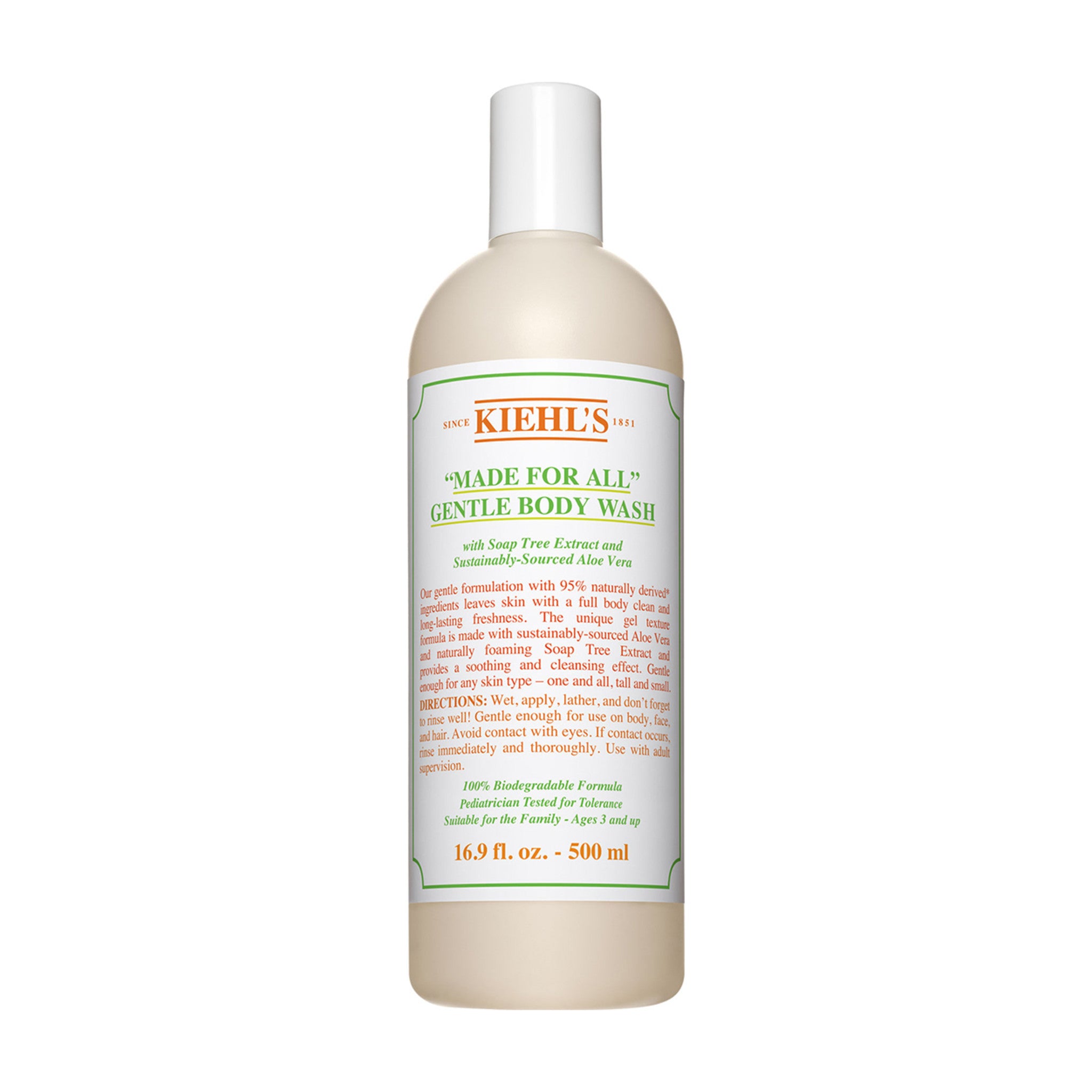 Kiehl's Since 1851 Made For All Gentle Body Wash main image.