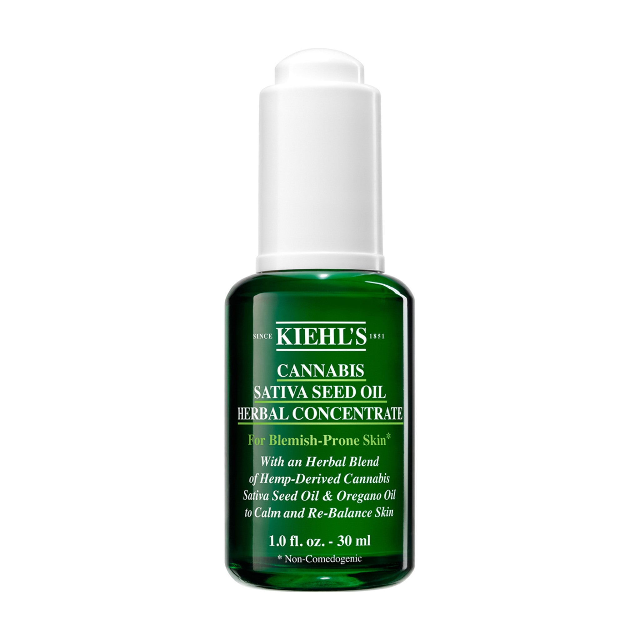 Kiehl's Since 1851 Cannabis Sativa Seed Oil Herbal Concentrate main image.
