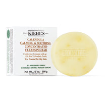 Kiehl's Since 1851 Calendula Calming and Soothing Concentrated Facial Cleansing Bar main image.