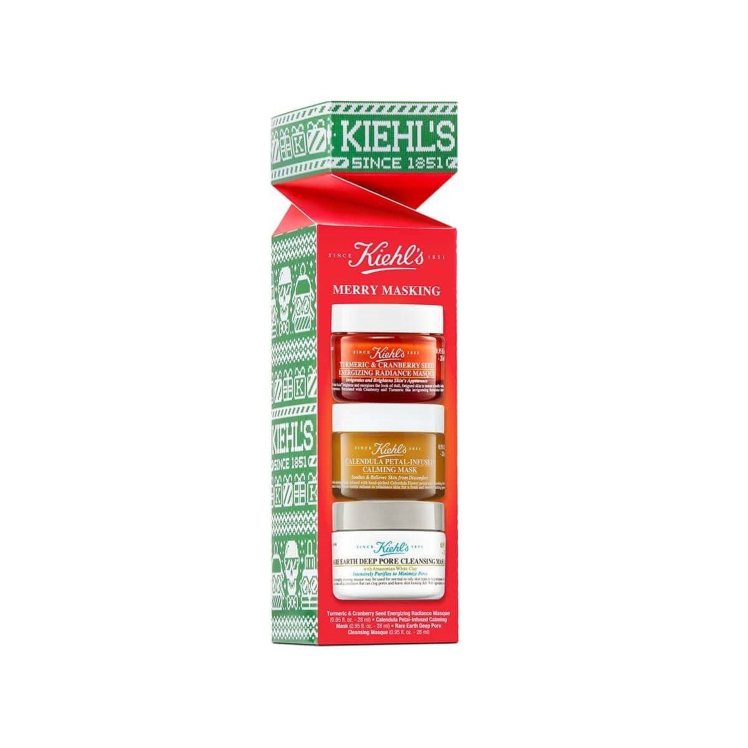 Kiehl's Since 1851 Merry Masking Face Mask Trio box image.